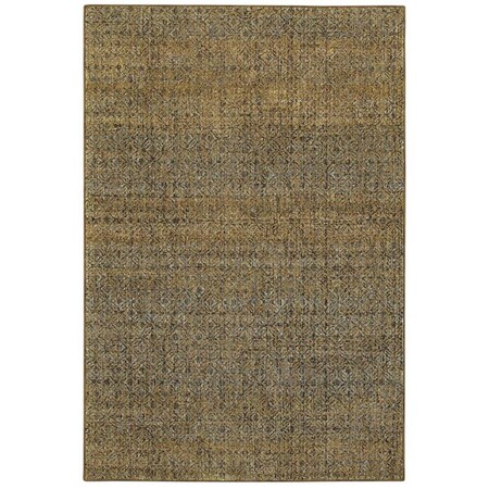 Oriental Weavers 8 ft. 6 in. x 11 ft. 7 in. Atlas Casual Area Rug, Green A8048P260370ST